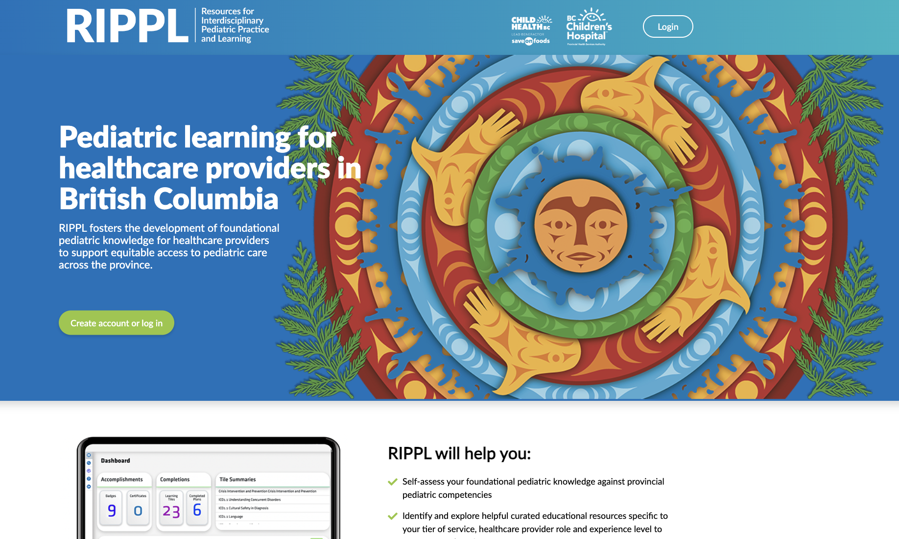 Launching RIPPL: BC’s Base for Pediactric Care Knowledge.